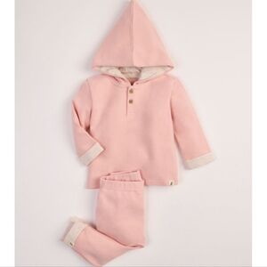 Easy-Peasy 2 Piece Sueded Terry Hoodie & Harem Pant 24m